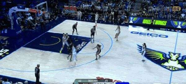 WNBA中国德比太刺激！飞翼加时1分惜败 李月汝背打韩旭那球真漂亮